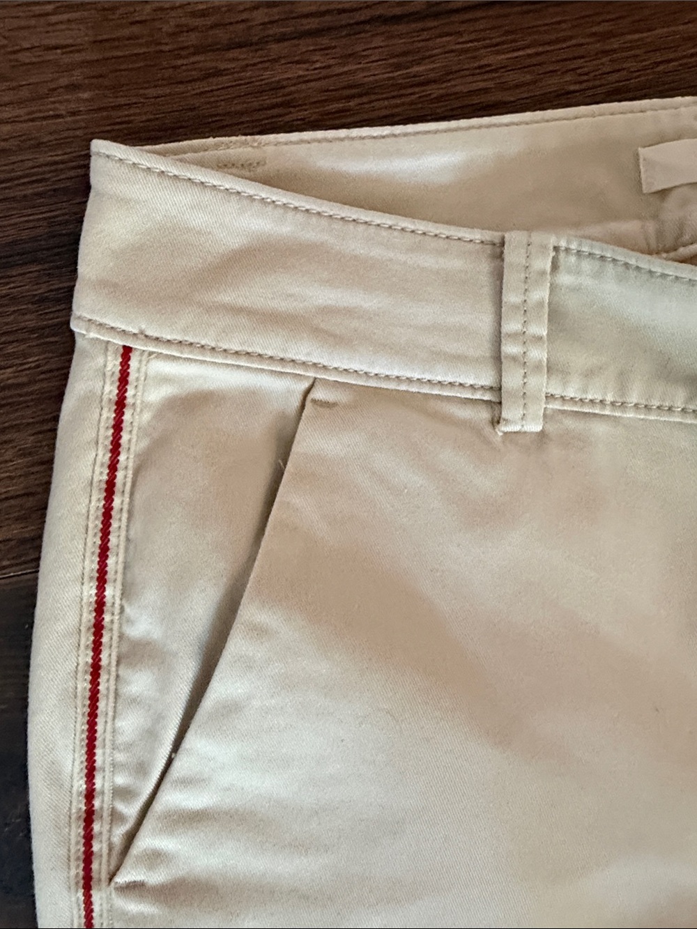 LOFT Cream Pants with Neutral Tone - Picture 3 of 4